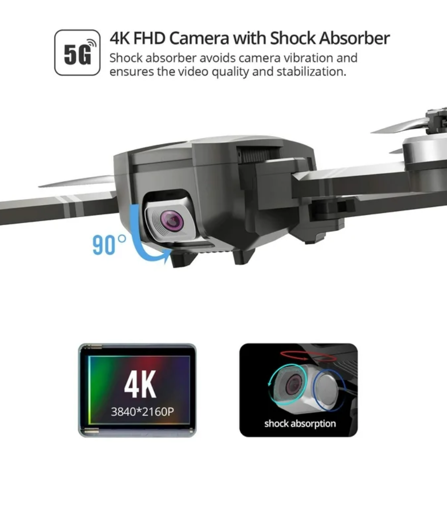 Holy Stone HS720 GPS Drone con Cámara 4K UHD para Adultos